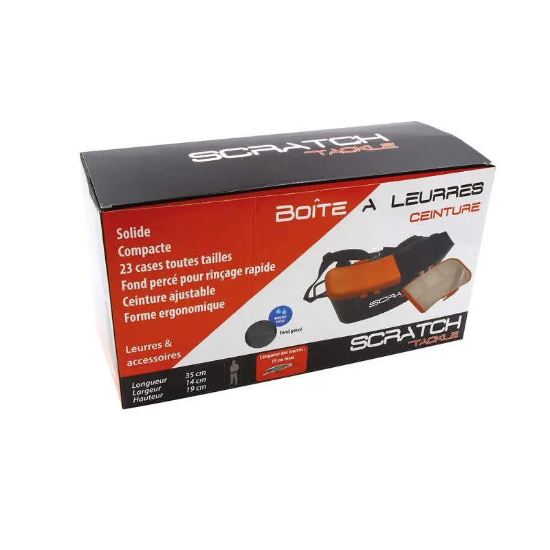 CEINTURE DE PÊCHE SCRATCH TACKLE CEINTURE 3 CEINTURE DE PÊCHE SCRATCH TACKLE CEINTURE – Image 3