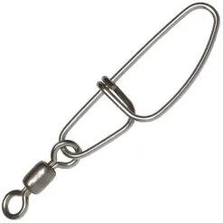 ÉMÉRILLON AGRAFE ZECK STAINLESS STEEL SWIVEL + SNAP