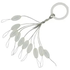 STOP FLOAT SILURE BLACK CAT SILICON STOPPER - OVAL