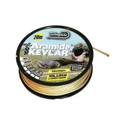 Technipeche TRESSE A BAS DE LIGNE TECHNIPÊCHE KEVLAR SILURE - NATUREL